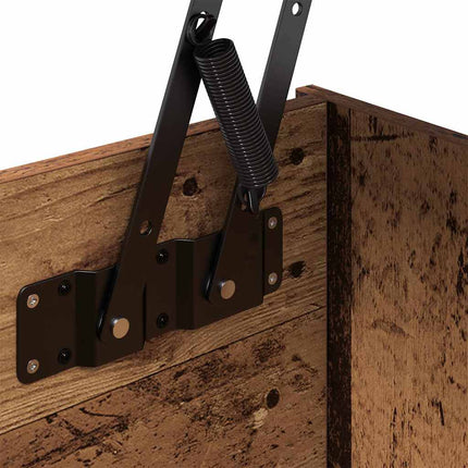 Table basse Bois ancien 80 x 50,5 x 42,5 cm Bois d'ingénierie