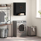 Meuble mural Chêne noir 60 x 31 x 70 cm Bois d'ingénierie