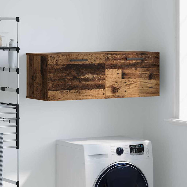 Meuble mural Bois ancien 100 x 36.5 x 35 cm Bois d'ingénierie
