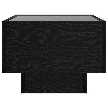 Table Basse Bois D'ingénierie Chêne noir 40 x 40 x 30 cm