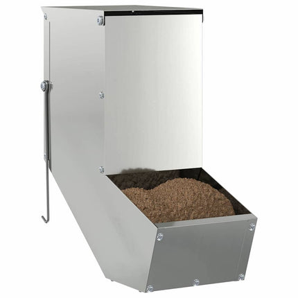 Distributeur pour lapins Argent 17.5 x 26 x 28.5 cm