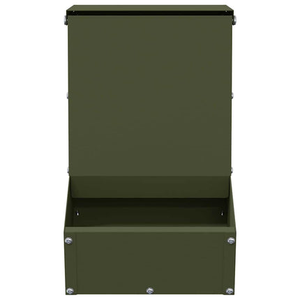 Distributeur pour lapins Vert olive 17.5 x 26 x 28.5 cm