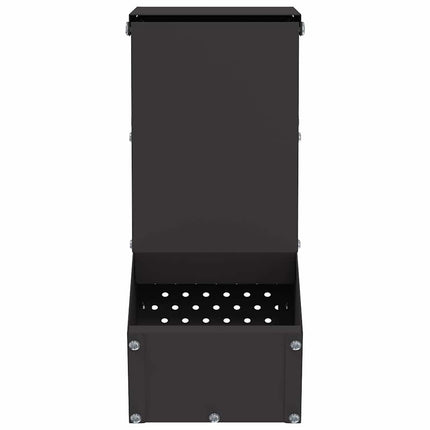 Distributeur pour lapins Noir 12,5 x 26 x 28,5 cm