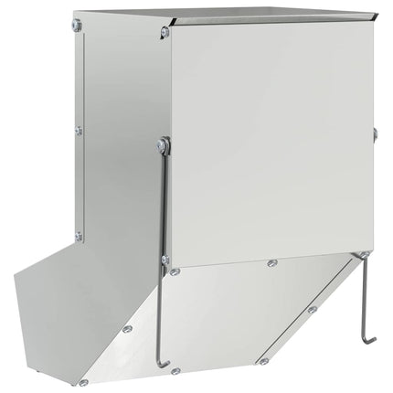 Distributeur pour lapins Argent 17,5 x 26 x 28,5 cm