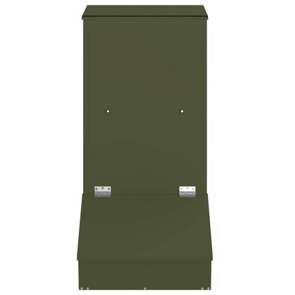Distributeur de porcs Vert olive 55 x 51 x 91,5 cm