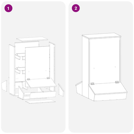 Distributeur de porcs Noir 55 x 51 x 91,5 cm