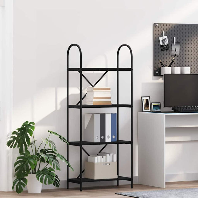 Étagère Chêne noir 60 x 30 x 146 cm Bois d'ingénierie