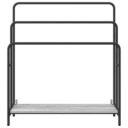 Porte-vêtements avec étagère Sonoma gris 90 x 30 x 100,5 cm