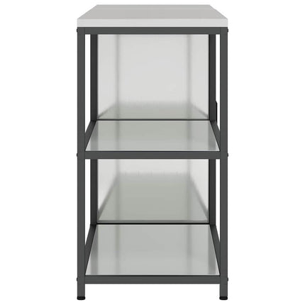 Ensemble de rangement cuisine 2 pcs Argent Acier galvanisé