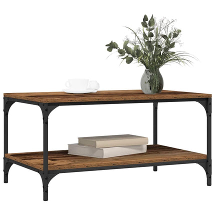 Table basse Bois ancien Bois d'ingénierie