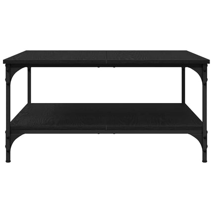 Table Basse Bois D'ingénierie Chêne noir 80 x 80 x 40 cm