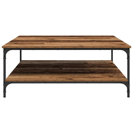 Table Basse Bois D'ingénierie Bois ancien 100 x 100 x 40 cm