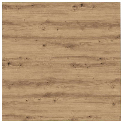 Table Basse Bois D'ingénierie chêne artisanal 100 x 100 x 40 cm