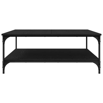 Table Basse Bois D'ingénierie Chêne noir 100 x 100 x 40 cm