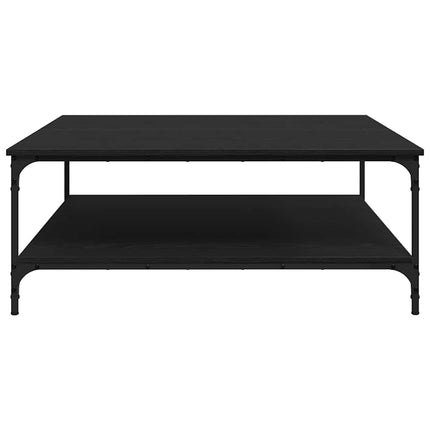 Table Basse Bois D'ingénierie Chêne noir 100 x 100 x 40 cm