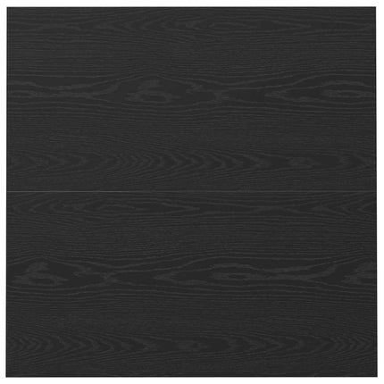 Table Basse Bois D'ingénierie Chêne noir 100 x 100 x 40 cm