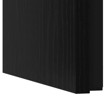 Table Basse Gigogne 3 Pcs 60 X 35 X 56 Cm Chêne noir