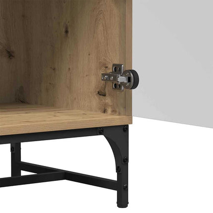 Haut Armoire chêne artisanal 35 x 37 x 117 cm Bois d'ingénierie