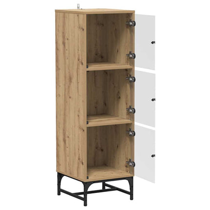Haut Armoire chêne artisanal 35 x 37 x 117 cm Bois d'ingénierie