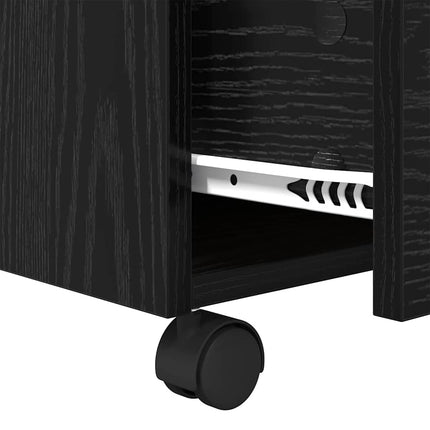 Table Basse 55 X 55 X 45 Cm Bois D'ingénierie Chêne noir