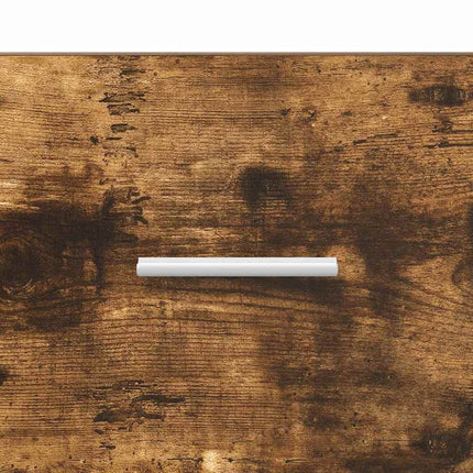 Cabinet de chevet mural 2 pcs Bois Ancien 48,5 x 32,5 x 80 cm