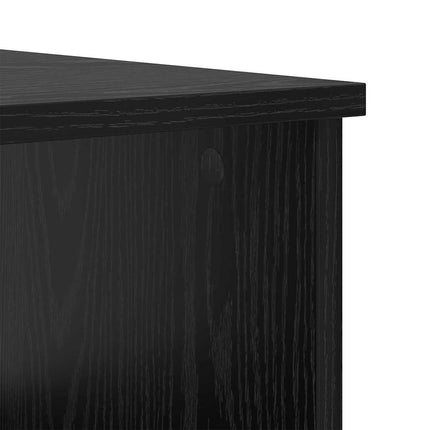 Table Basse 100 X 50 X 36 Cm Bois D'ingénierie Chêne noir