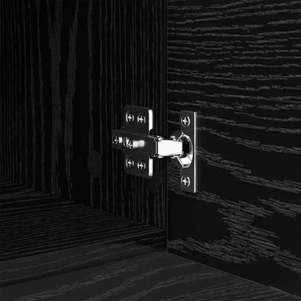 Table Basse 100 X 50 X 36 Cm Bois D'ingénierie Chêne noir