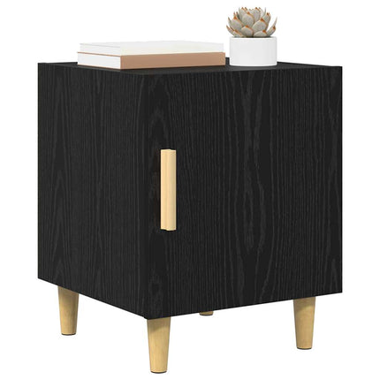 Cabinet de chevet 2 pcs Chêne noir 40 x 40 x 50 cm