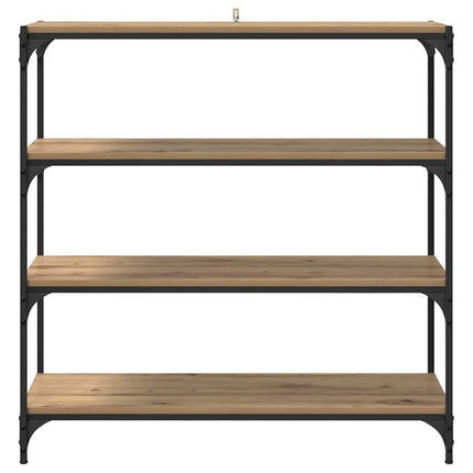 Bibliothèque Chêne artisanal 100 x 33 x 100 cm