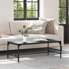 Table basse Chêne noir 100 x 50 x 35 cm Bois d'ingénierie