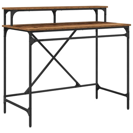 Bureau Bois Ancien 100 x 50 x 90 cm Bois d'ingénierie