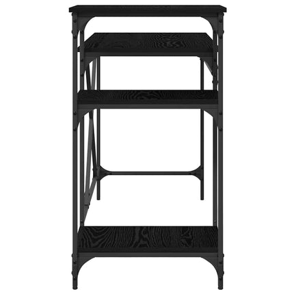 Bureau Chêne noir 135 x 50 x 90 cm Bois d'ingénierie