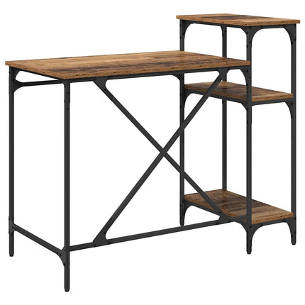 Bureau Bois Ancien 105 x 50 x 90 cm Bois d'ingénierie