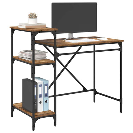 Bureau Bois Ancien 105 x 50 x 90 cm Bois d'ingénierie