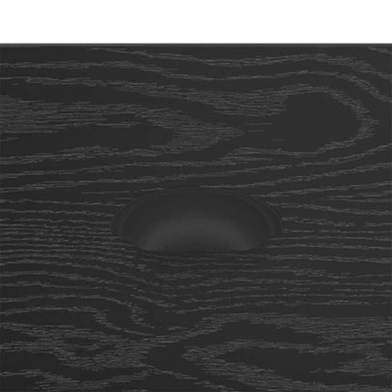 Table Basse 50 X 50 X 35 Cm Bois D'ingénierie Chêne noir