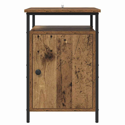 Cabinet de chevet 2 pcs Bois ancien 40 x 42 x 60cm