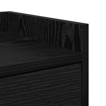 Table de chevet Chêne noir 40 x 29 x 60 cm Bois d'ingénierie