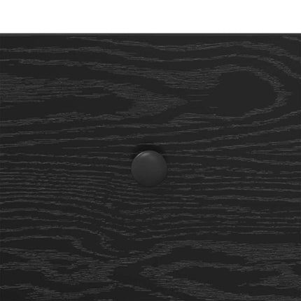 Cabinet de chevet avec tiroir 2 pcs Chêne noir 40 x 42 x 55 cm