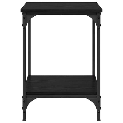 Table Basse Bois D'ingénierie Chêne noir 40 x 40 x 55 cm