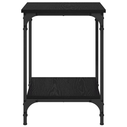 Table Basse Bois D'ingénierie Chêne noir 40 x 40 x 55 cm