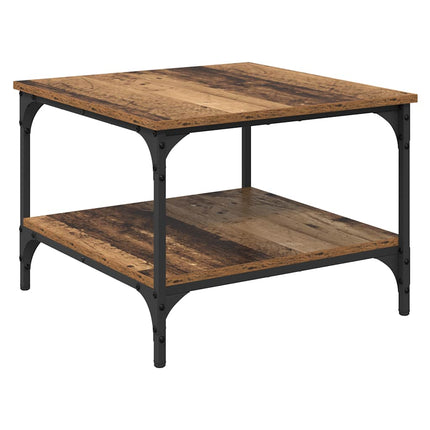 Table Basse Bois D'ingénierie Bois ancien 55 x 55 x 40 cm