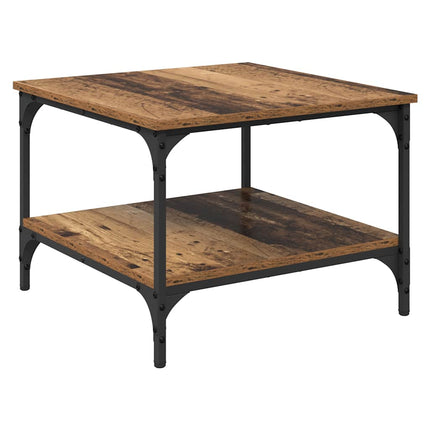 Table Basse Bois D'ingénierie Bois ancien 55 x 55 x 40 cm