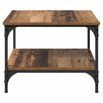 Table Basse Bois D'ingénierie Bois ancien 55 x 55 x 40 cm