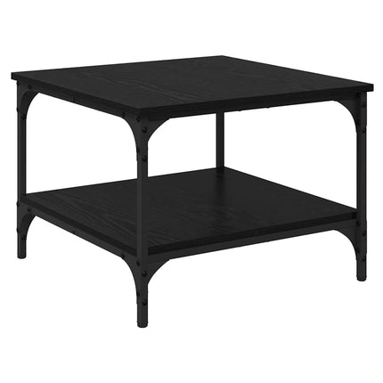 Table Basse Bois D'ingénierie Chêne noir 55 x 55 x 40 cm