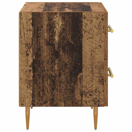 Cabinet de chevet avec tiroir Bois Ancien 40 x 35 x 47,5 cm