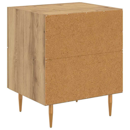 Cabinet de chevet 2 pcs Chêne artisanal 40 x 35 x 47,5 cm