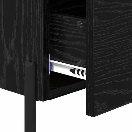 Cabinet de chevet 2 pcs Chêne noir 40 x 35 x 47.5 cm