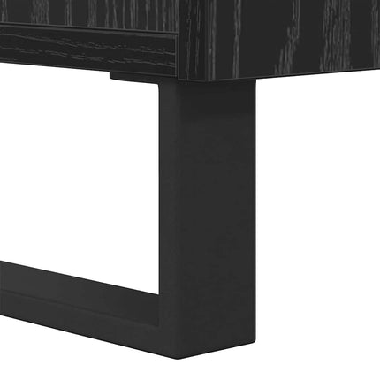 Cabinet de chevet 2 pcs Chêne noir 40 x 35 x 47.5 cm