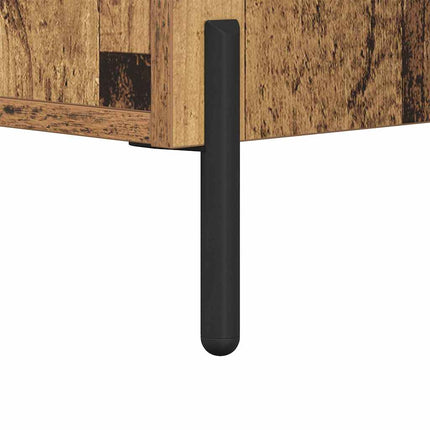 Cabinet De Chevet 40 X 40 X 66 Cm Bois D'ingénierie Bois ancien