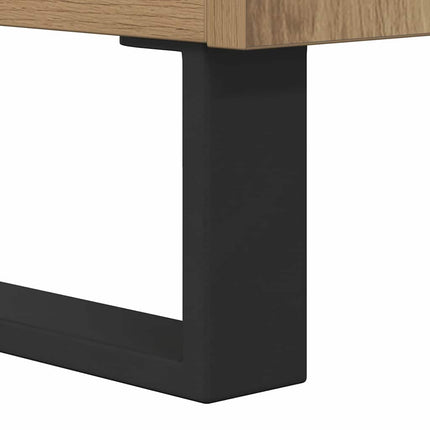 Cabinet De Chevet Avec Tiroir 40 X 40 X 66 Cm chêne artisanal